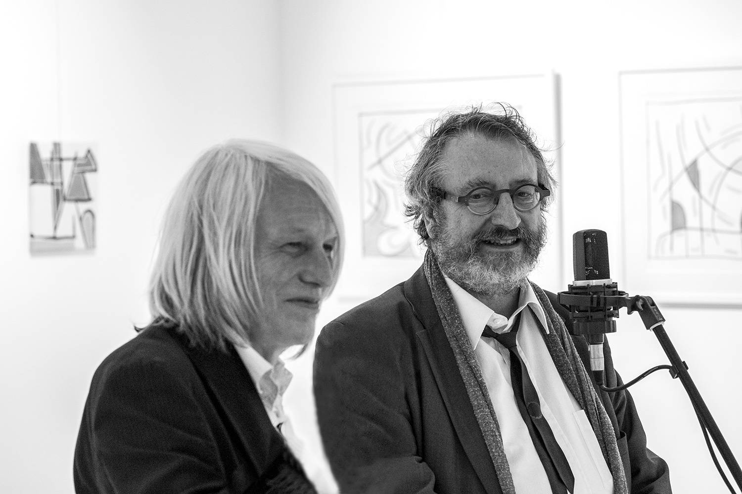 PAUL HUVENNE & BRUNO SLUYDTS at NATIONAL 55 Art Gallery Antwerp