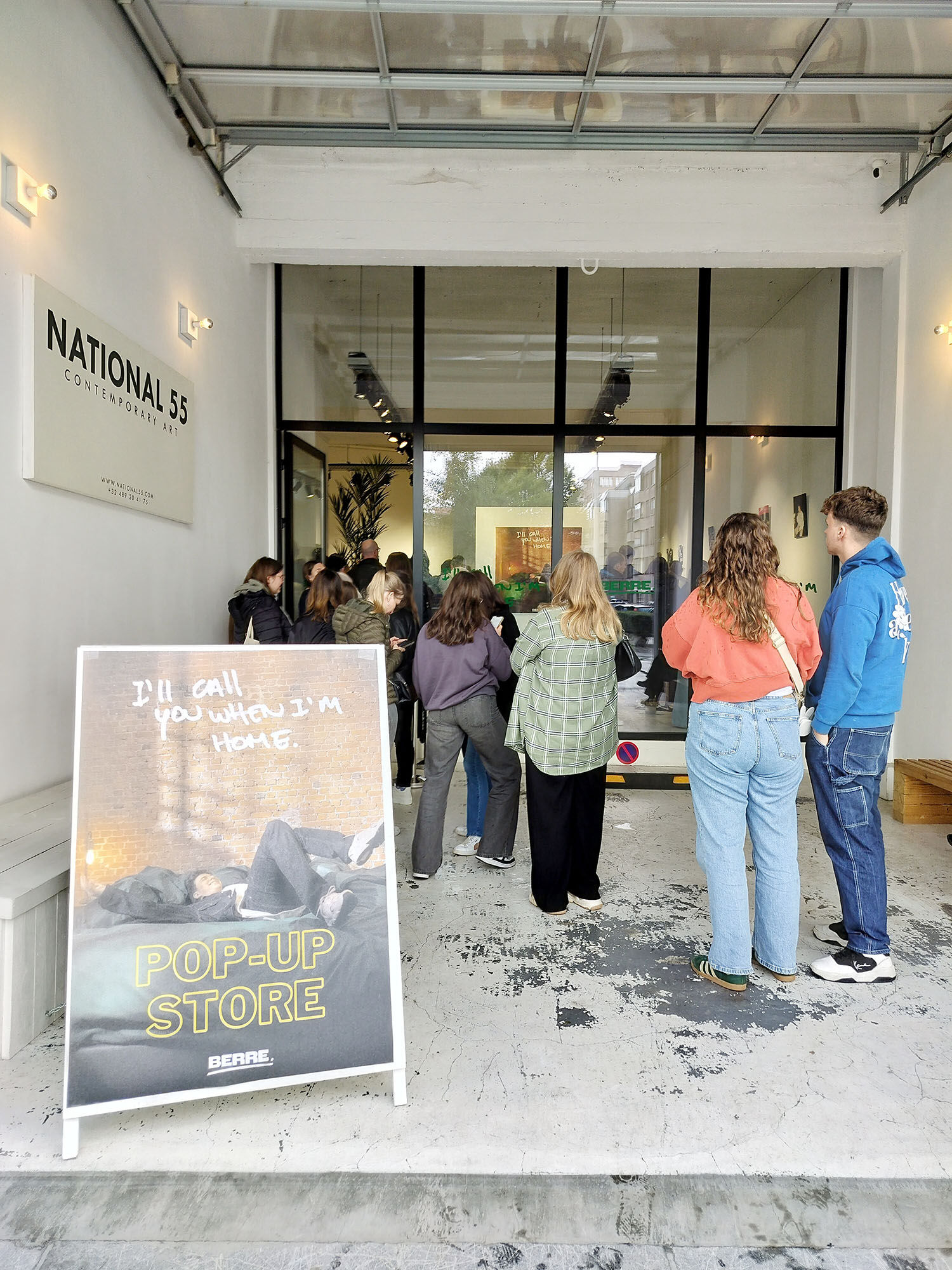 POP UP ALBUM RELEASE BERRE - UNIVERSAL MUSIC // NATIONAL 55 ANTWERP